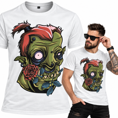 KOSZULKA HORROR ROSE